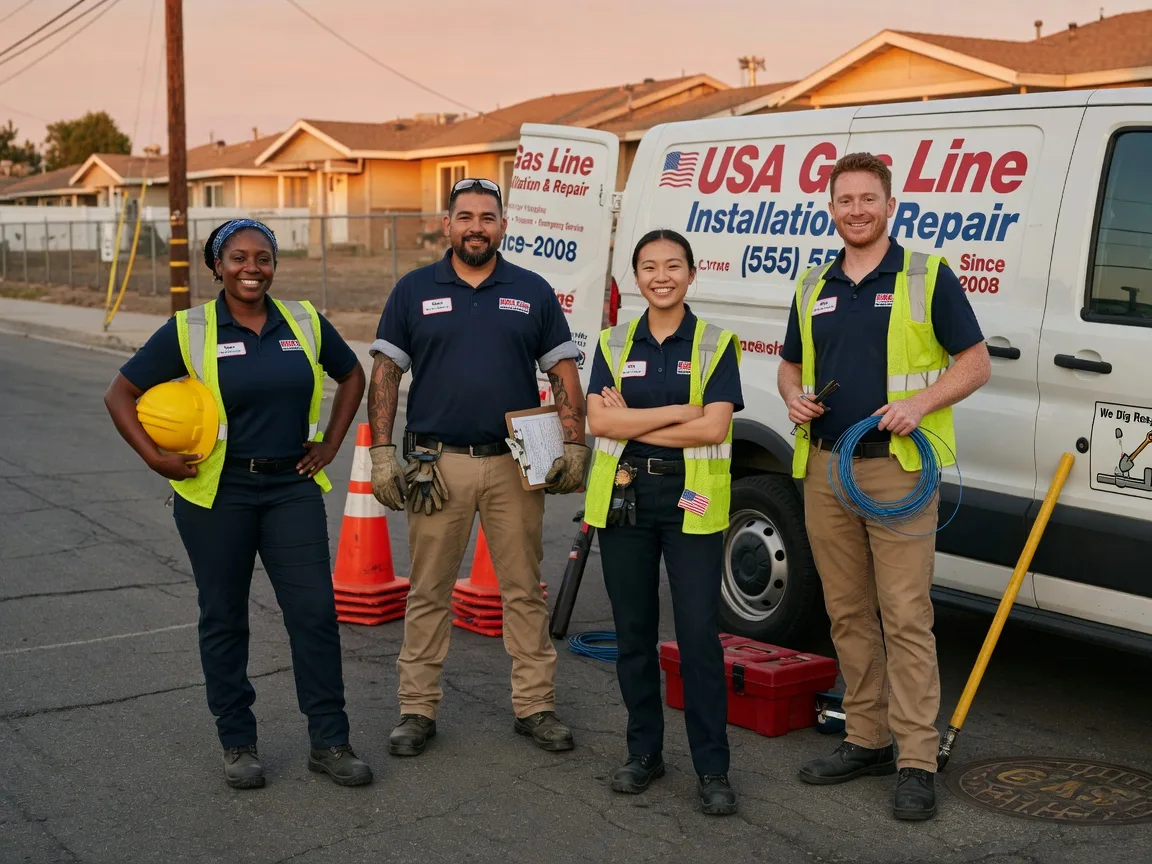 Gas Line Installation company in Ruffs Dale, PA